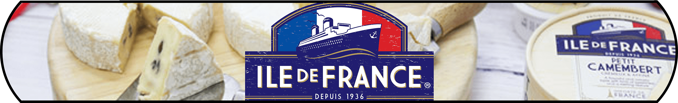 Ile de France Cheeses Banner